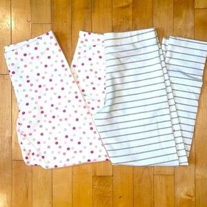 Cynthia Rowley set of 2 pairs of leggings